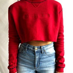 VINTAGE TOMMY HILFIGER CROPPED SWEATER